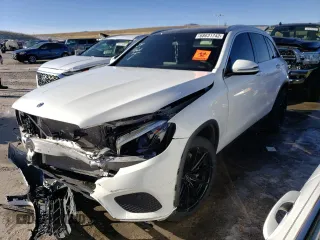 2018 Mercedes-Benz GLC with VIN WDC0G4KB9JV112411, listed as a Copart auction lot 68031742 with 38,637 mi miles. Bid and sale history available at carsss.com. Image 1.