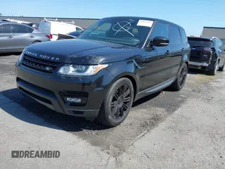 2015 Land Rover Range Rover Sport HSE with VIN SALWR2VF2FA530605, listed as a IAAI auction lot 42023941 with 73,087 mi miles. Bid and sale history available at carsss.com. Image 2.