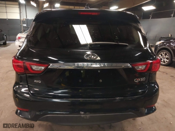 2019 Infiniti QX60 PURE with VIN 5N1DL0MM6KC519962, listed as a IAAI auction lot 41928195 with 89,900 mi miles. Bid and sale history available at carsss.com. Image 17.