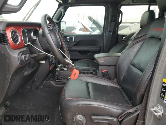 2021 Jeep Wrangler Unlimited Rubicon z VIN 1C4HJXFG4MW531718, wystawiony jako Copart lot #56639895 z przebiegiem 34 719 mil mil oraz Szkoda całkowita • Salvage title. Historia ofert i sprzedaży dostępna na DreamBid. Obrazek 7.