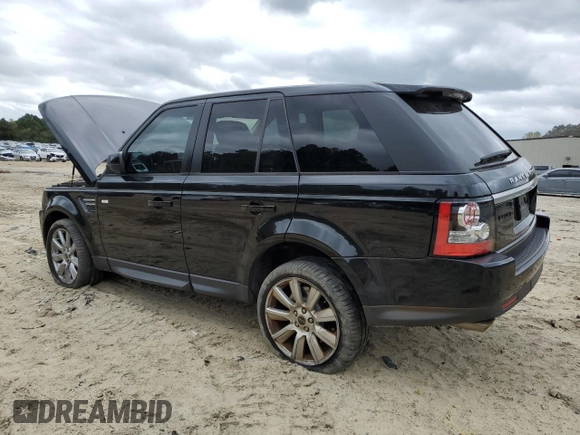 2012 Land Rover Range Rover Sport SC with VIN SALSH2E48CA741609, listed as a Copart auction lot 72083344 with 132,278 mi miles and Salvage title. Bid and sale history available at DreamBid. Image 2.