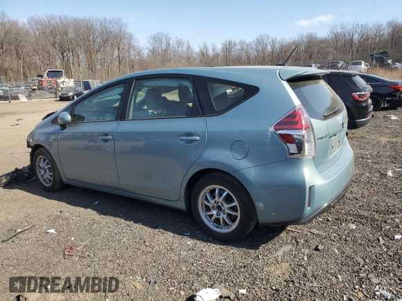2017 Toyota Prius v Two with VIN JTDZN3EU0HJ074370, listed as a Copart auction lot 48573605 with 67,060 mi miles and Salvage Title. Bid and sale history available at carsss.com. Image 2.
