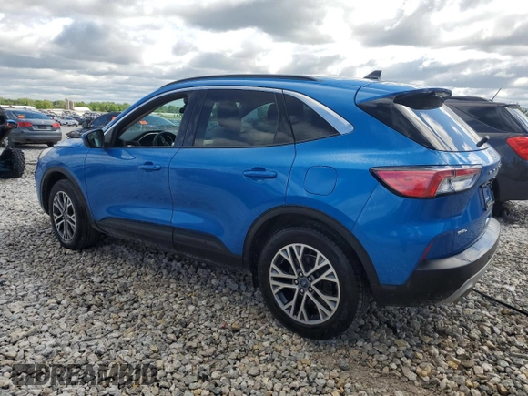 2020 Ford Escape SEL z VIN 1FMCU9H68LUB27229, wystawiony jako Copart lot #58032445 z przebiegiem 95 639 mil mil oraz Czysty tytuł • Clean title. Historia ofert i sprzedaży dostępna na DreamBid. Obrazek 2.