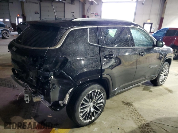2024 Jeep Compass Limited with VIN 3C4NJDCNXRT602065, listed as a Copart auction lot 56213485 with 6,253 mi miles and Salvage title. Bid and sale history available at DreamBid. Image 3.