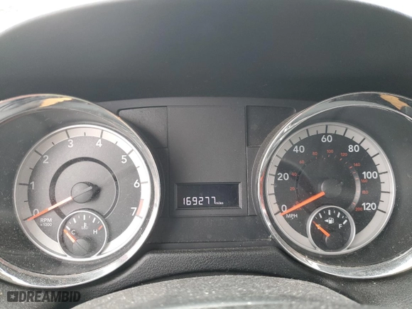 2012 Dodge Grand Caravan SXT with VIN 2C4RDGCG7CR294911, listed as a Copart auction lot 47686595 with 169,277 mi miles and Clean Title. Bid and sale history available at carsss.com. Image 9.