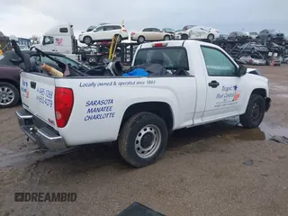 2012 GMC Canyon Work Truck with VIN 1GTC5LF99C8125249, listed as a IAAI auction lot 41661284 with 145,262 mi miles. Bid and sale history available at carsss.com. Image 4.