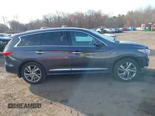 2014 Infiniti QX60 with VIN 5N1AL0MM9EC543096, listed as a IAAI auction lot 41909546 with 128,479 mi miles. Bid and sale history available at carsss.com. Image 13.