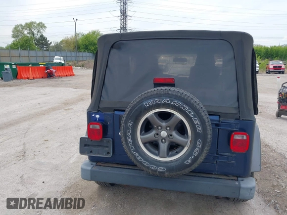 2004 Jeep Wrangler X with VIN 1J4FA39S64P726711, listed as a IAAI auction lot 42227336 with Not Provided miles and . Bid and sale history available at DreamBid. Image 16.