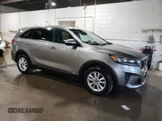 2019 Kia Sorento LX with VIN 5XYPGDA52KG442741, listed as a Copart auction lot 52457625 with 184,067 mi miles and Clean Title. Bid and sale history available at DreamBid. Image 4.