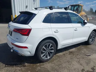 2022 Audi Q5 S line Premium Plus with VIN WA1EAAFY9N2112369, listed as a IAAI auction lot 42085322 with 58,303 mi miles and . Bid and sale history available at DreamBid. Image 4.