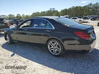 2018 Mercedes-Benz S 560 with VIN WDDUG8DB3JA398510, listed as a Copart auction lot 49276415 with 87,687 mi miles and Salvage Title. Bid and sale history available at carsss.com. Image 2.