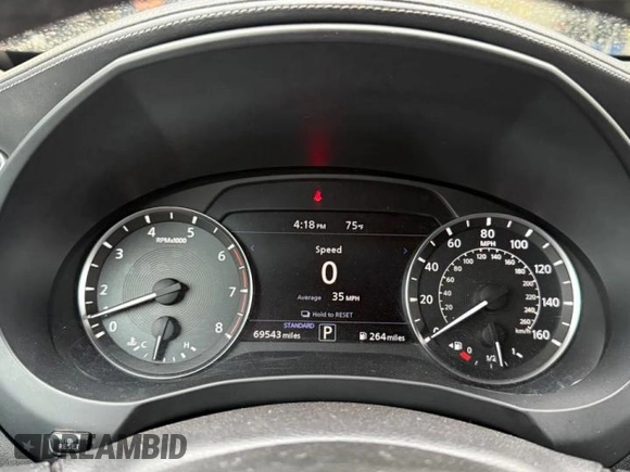 2019 Infiniti QX50 Luxe z VIN 3PCAJ5M32KF106005, wystawiony jako Copart lot #59444345 z przebiegiem 69 543 mil mil oraz Szkoda całkowita • Salvage title. Historia ofert i sprzedaży dostępna na DreamBid. Obrazek 8.