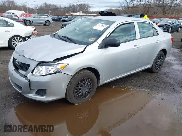 2009 Toyota Corolla with VIN JTDBL40E69J041355, listed as a IAAI auction lot 41737812 with 66,953 mi miles. Bid and sale history available at carsss.com. Image 2.