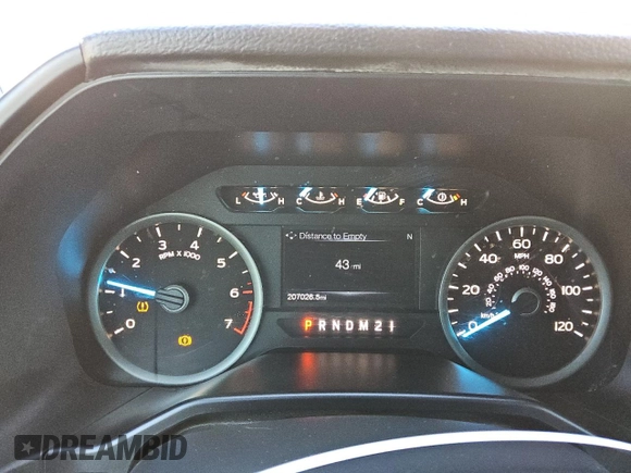 2016 Ford F-150 XL with VIN 1FTEW1CP4GKD28930, listed as a Copart auction lot 82823994 with 207,026 mi miles and Clean title. Bid and sale history available at DreamBid. Image 9.