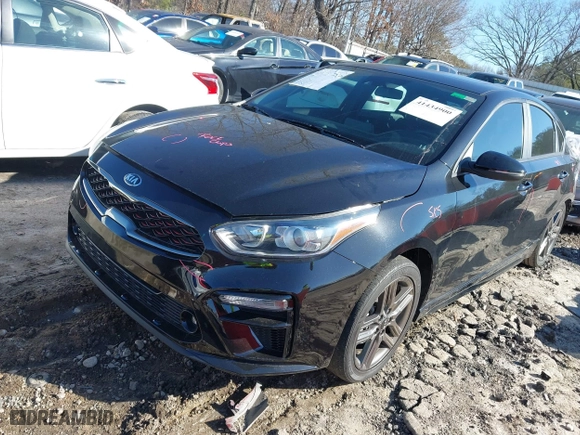 2021 Kia Forte GT-Line with VIN 3KPF34AD0ME269462, listed as a IAAI auction lot 41434900 with 49,294 mi miles. Bid and sale history available at carsss.com. Image 20.