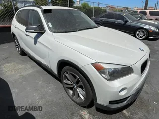 2013 BMW X1 28i with VIN WBAVM1C54DVW43125, listed as a Copart auction lot 51154175 with 123,737 mi miles and Clean Title. Bid and sale history available at carsss.com. Image 1.