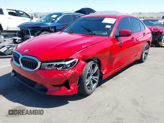 2022 BMW 3 Series 330i with VIN 3MW5R1J09N8C52274, listed as a IAAI auction lot 42052851 with 30,897 mi miles. Bid and sale history available at carsss.com. Image 17.