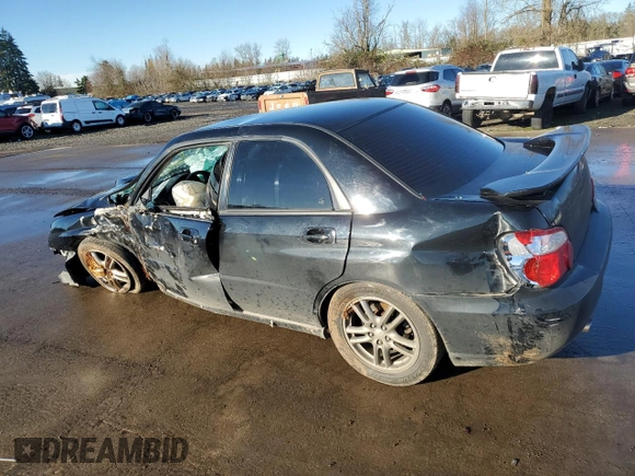 2005 Subaru Impreza WRX с VIN JF1GD29695G516674, выставлен на аукционе Copart как лот 41490375 с пробегом Не указан миль и Списание • Salvage title. История ставок и продаж доступна на DreamBid. Изображение 2.