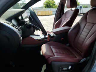 2023 BMW X4 M40i with VIN 5UX43DT0XP9S88643, listed as a Copart auction lot 62932485 with 27,865 mi miles and Salvage title. Bid and sale history available at DreamBid. Image 7.