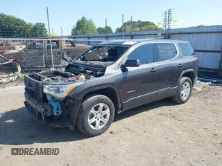 2019 GMC Acadia SLE with VIN 1GKKNKLAXKZ170072, listed as a IAAI auction lot 40532368 with 90,451 mi miles. Bid and sale history available at carsss.com. Image 2.