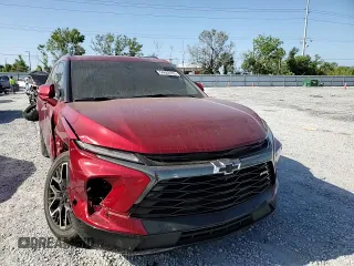 2023 Chevrolet Blazer RS with VIN 3GNKBERS1PS226319, listed as a Copart auction lot 54882465 with 18,453 mi miles and Salvage title. Bid and sale history available at DreamBid. Image 15.