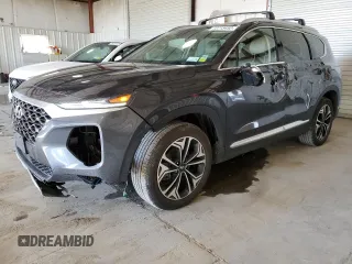 2020 Hyundai Santa Fe SEL with VIN 5NMS3CAA9LH293202, listed as a Copart auction lot 72715452 with 33,881 mi miles. Bid and sale history available at carsss.com. Image 1.