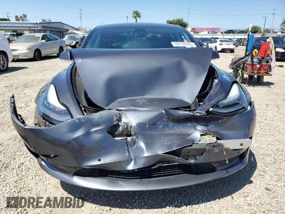 2019 Tesla Model 3 Mid Range with VIN 5YJ3E1EA2KF416304, listed as a Copart auction lot 52792845 with 140,552 mi miles and Salvage Title. Bid and sale history available at DreamBid. Image 5.
