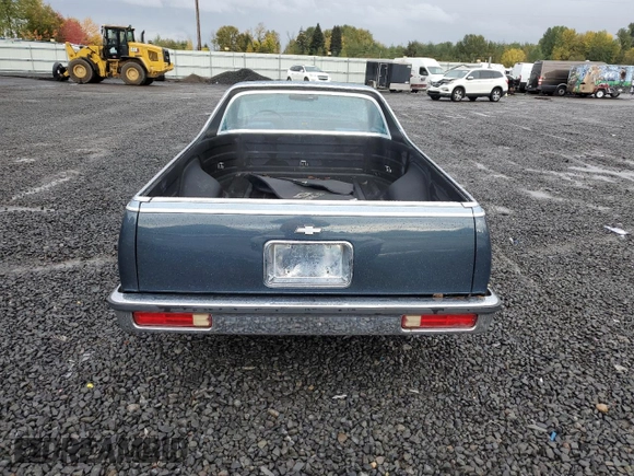 1986 Chevrolet El Camino z VIN 3GCCW80Z5GS902512, wystawiony jako Copart lot #78267624 z przebiegiem 15 481 mil mil oraz Szkoda całkowita • Salvage title. Historia ofert i sprzedaży dostępna na DreamBid. Obrazek 6.