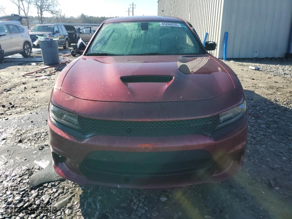 2021 Dodge Charger GT with VIN 2C3CDXHG0MH603693, listed as a Copart auction lot 43260255 with NaN miles and Salvage Title. Bid and sale history available at carsss.com. Image 5.