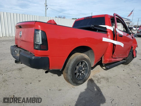 2017 Ram 1500 Tradesman with VIN 3C6JR6AG0HG695930, listed as a Copart auction lot 82002214 with Not provided miles and Non repairable. Bid and sale history available at DreamBid. Image 3.