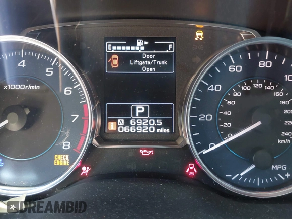 2017 Subaru Crosstrek Limited with VIN JF2GPALC6HH234485, listed as a IAAI auction lot 42176856 with 66,920 mi miles and . Bid and sale history available at DreamBid. Image 7.