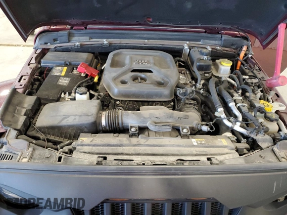 2021 Jeep Wrangler Unlimited Sahara с VIN 1C4JJXP63MW684811, выставлен на аукционе Copart как лот 55136775 с пробегом 29 901 миль миль и Списание • Salvage title. История ставок и продаж доступна на DreamBid. Изображение 11.