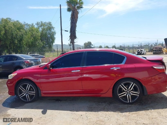 2016 Honda Accord Sedan Sport with VIN 1HGCR2F56GA051803, listed as a IAAI auction lot 42003929 with 123,878 mi miles. Bid and sale history available at carsss.com. Image 14.