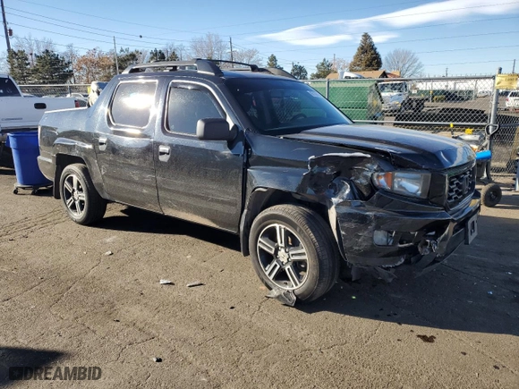 2013 Honda Ridgeline Sport with VIN 5FPYK1F75DB014076, listed as a Copart auction lot 86139134 with 178,845 mi miles and Salvage Title. Bid and sale history available at carsss.com. Image 4.