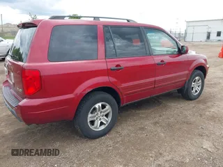 2005 Honda Pilot EX-L z VIN 5FNYF18525B054075, wystawiony jako IAAI lot #42347365 z przebiegiem 124 911 mil mil oraz . Historia ofert i sprzedaży dostępna na DreamBid. Obrazek 4.