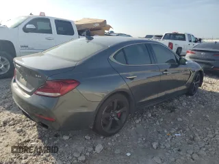 2019 Genesis G70 Dynamic with VIN KMTG34LE1KU024423, listed as a Copart auction lot 44571725 with Not Provided miles and Salvage Title. Bid and sale history available at DreamBid. Image 3.