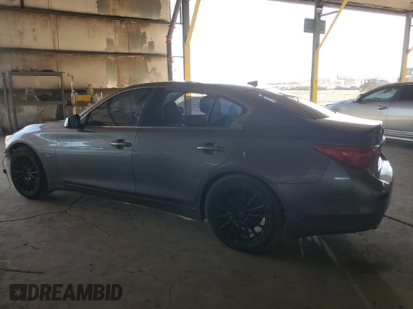 2016 Infiniti Q50 2.0t Premium with VIN JN1CV7AP3GM201982, listed as a Copart auction lot 75443484 with 79,658 mi miles and Clean Title. Bid and sale history available at carsss.com. Image 2.