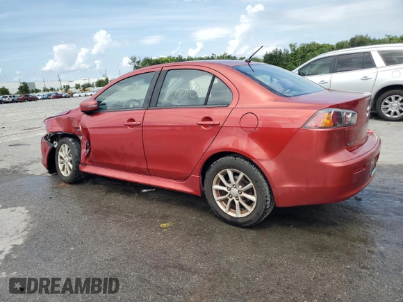 2016 Mitsubishi Lancer ES z VIN JA32U2FU0GU005090, wystawiony jako Copart lot #58348905 z przebiegiem 160 993 mil mil oraz Szkoda całkowita • Salvage title. Historia ofert i sprzedaży dostępna na DreamBid. Obrazek 2.