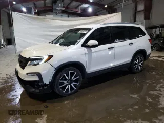 2019 Honda Pilot Touring 7-Passenger with VIN 5FNYF6H65KB049695, listed as a Copart auction lot 43444365 with 79,023 mi miles and Salvage Title. Bid and sale history available at DreamBid. Image 1.