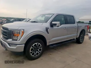 2021 Ford F-150 XL with VIN 1FTFW1E81MFC80401, listed as a Copart auction lot 60142605 with 125,798 mi miles and Salvage title. Bid and sale history available at DreamBid. Image 1.