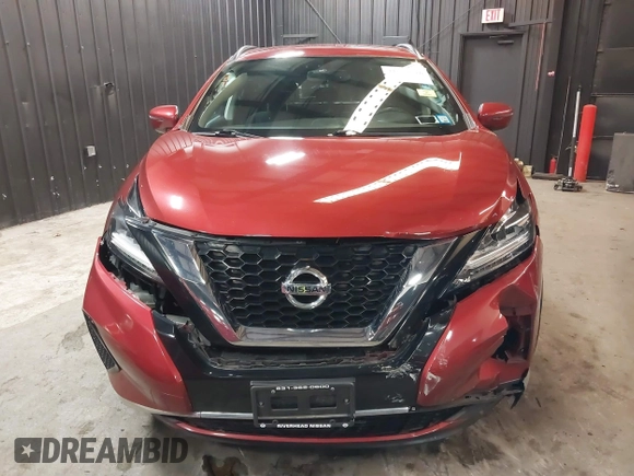 2019 Nissan Murano S with VIN 5N1AZ2MSXKN138342, listed as a IAAI auction lot 41684316 with 91,861 mi miles. Bid and sale history available at carsss.com. Image 6.