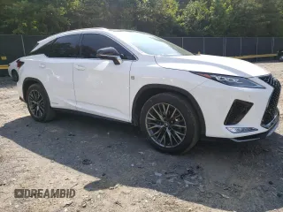 2022 Lexus RX with VIN 2T2YGMDA2NC077938, listed as a Copart auction lot 61071184 with 33,249 mi miles and Salvage Title. Bid and sale history available at carsss.com. Image 4.