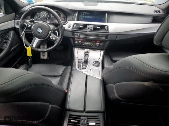 2014 BMW 5 Series 535i xDrive with VIN WBA5B3C5XED292729, listed as a Copart auction lot 64102674 with 86,057 mi miles and Non Repairable. Bid and sale history available at carsss.com. Image 8.