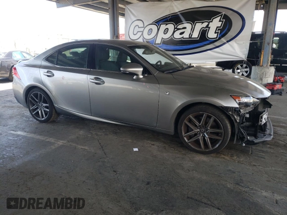 2016 Lexus IS 200t with VIN JTHBA1D22G5014999, listed as a Copart auction lot 63469855 with 112,577 mi miles and Salvage title. Bid and sale history available at DreamBid. Image 4.