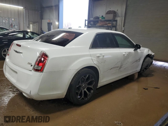 2013 Chrysler 300 with VIN 2C3CCABG0DH741369, listed as a Copart auction lot 50533435 with 122,324 mi miles and Salvage Title. Bid and sale history available at carsss.com. Image 3.