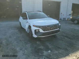 2024 Hyundai Tucson Hybrid N Line with VIN KM8JFCD1XRU145474, listed as a Copart auction lot 86078974 with 5,698 mi miles and Salvage Title. Bid and sale history available at carsss.com. Image 14.