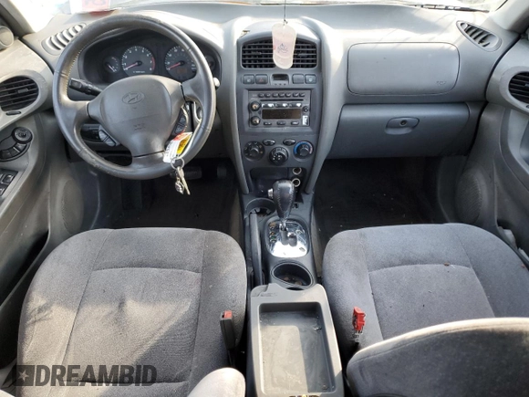 2003 Hyundai Santa Fe GLS with VIN KM8SC13D53U382460, listed as a Copart auction lot 70257874 with 0 mi miles and Salvage Title. Bid and sale history available at carsss.com. Image 8.