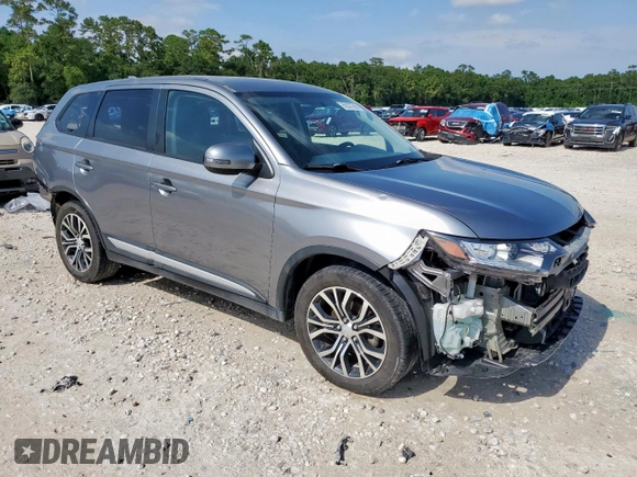 2017 Mitsubishi Outlander SE with VIN JA4AD3A30HZ065399, listed as a Copart auction lot 60327365 with 134,287 mi miles and Salvage title. Bid and sale history available at DreamBid. Image 4.