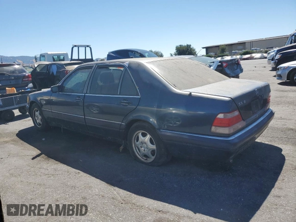 1997 Mercedes-Benz S-Class with VIN WDBGA51GXVA335738, listed as a Copart auction lot 68580254 with 0 mi miles and Clean Title. Bid and sale history available at carsss.com. Image 2.