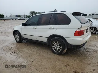 2006 BMW X5 3.0i with VIN 5UXFA13596LY47528, listed as a Copart auction lot 63706584 with 127,405 mi miles and Salvage Title. Bid and sale history available at carsss.com. Image 2.